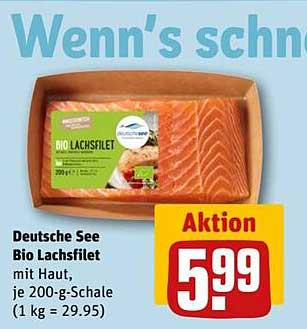 Deutsche See Bio Lachsfilet