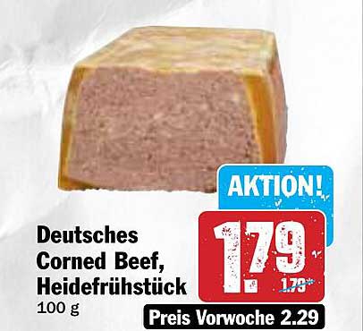 Deutsches Corned Beef, Heidefrühstück