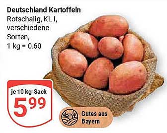 Deutschland Kartoffeln