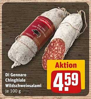 Di Gennaro Chinghiale Wildschweinsalami