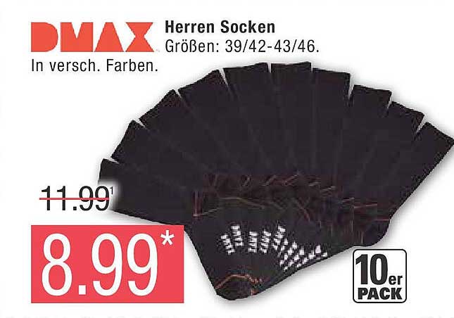 DMAX Herren Socken