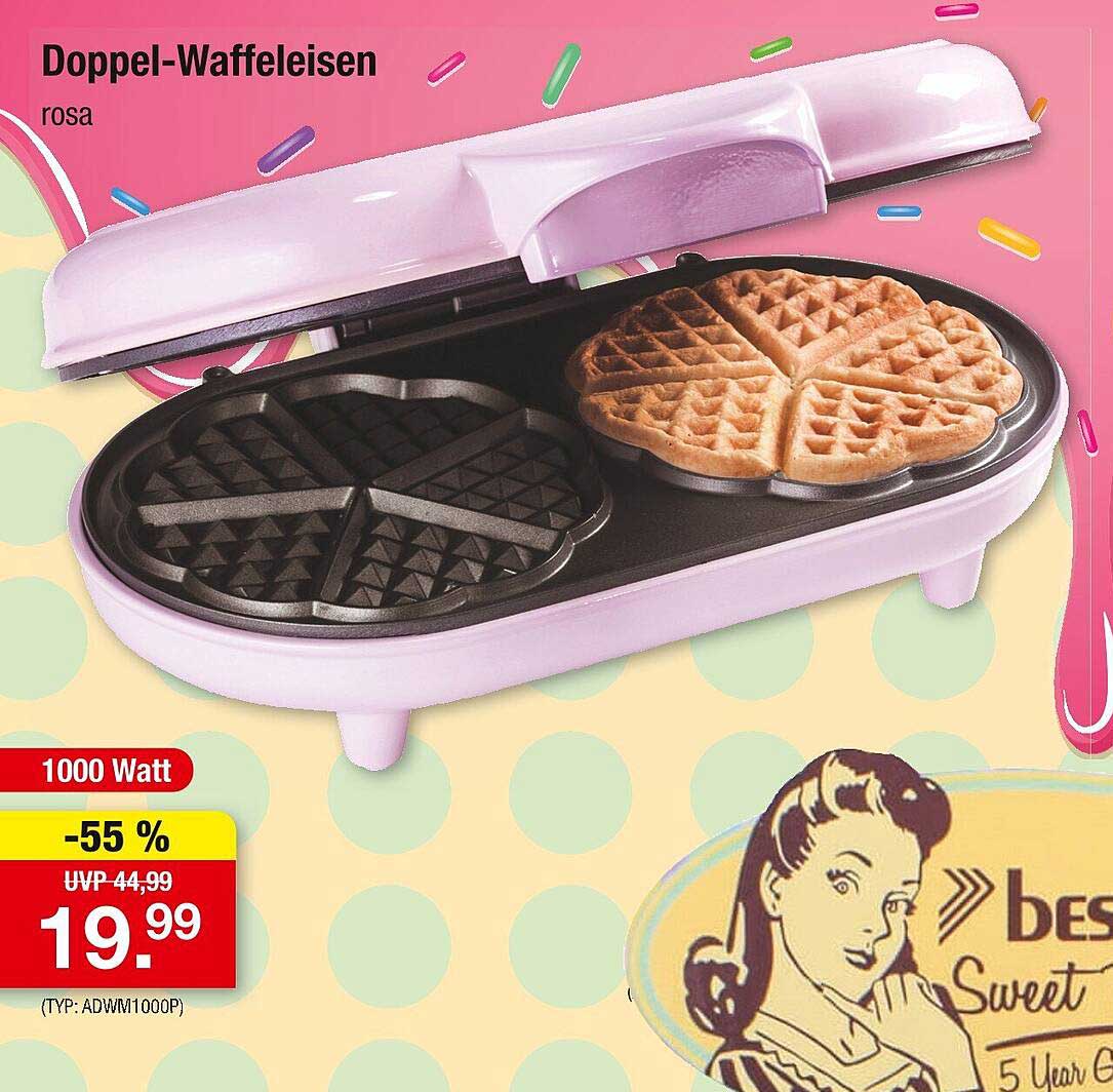 Doppel-Waffeleisen