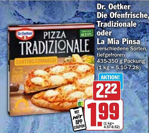 Dr. Oetker Die Ofenfrische, Tradizionale oder La Mia Pinsa