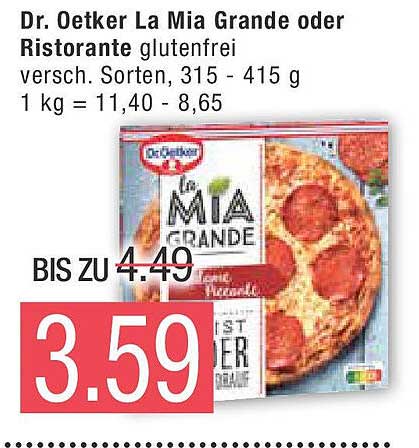 Dr. Oetker La Mia Grande oder Ristorante