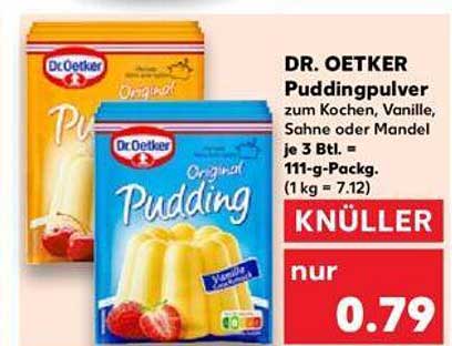 DR. OETKER Puddingpulver