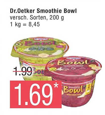 Dr. Oetker Smoothie Bowl