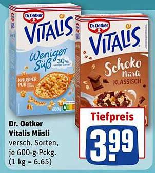 Dr. Oetker Vitalis Müsli