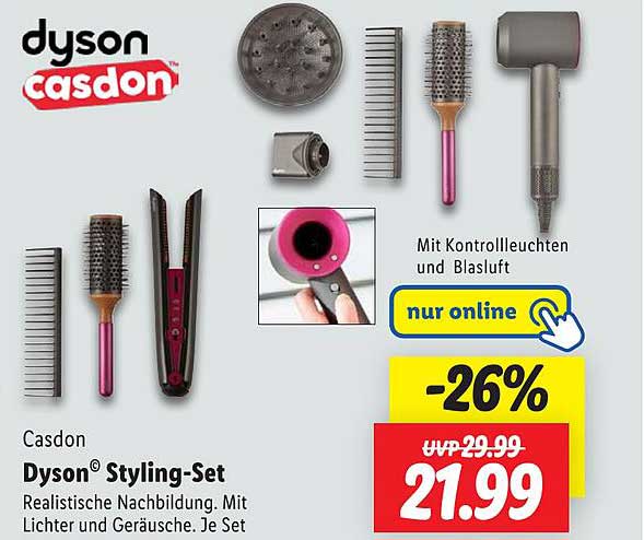 Dyson® Styling-Set