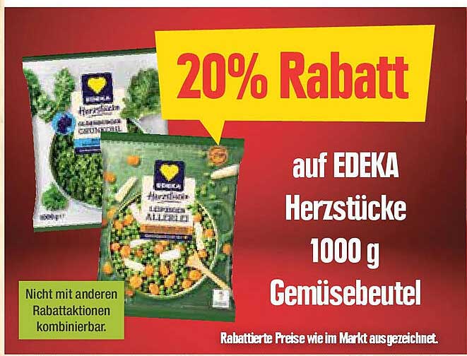 EDEKA Herzstücke Gemüsebeutel