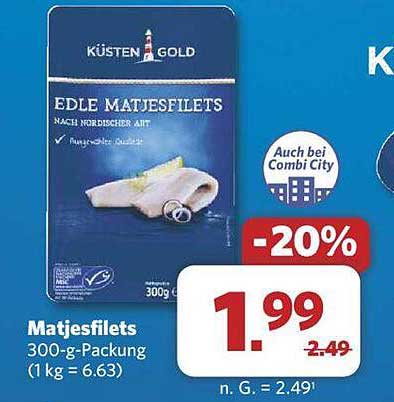 Edle Matjesfilets