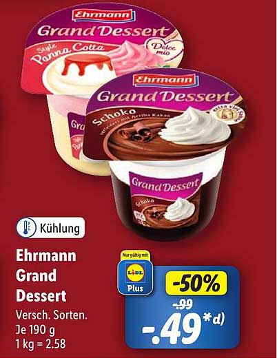 Ehrmann Grand Dessert