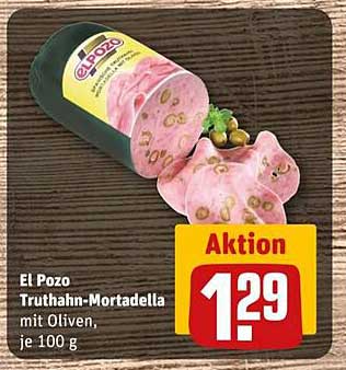 El Pozo Truthahn-Mortadella mit Oliven