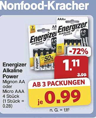 Energizer Alkaline Power