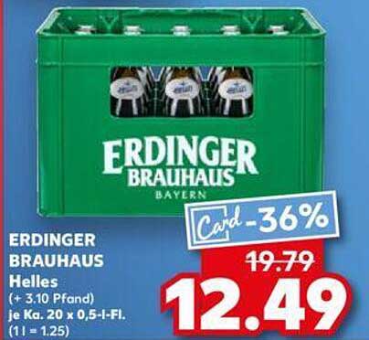 ERDINGER BRAUHAUS Helles