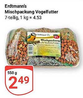 Erdtmann's Mischpackung Vogelfutter