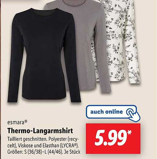 esmarä® Thermo-Langarmshirt