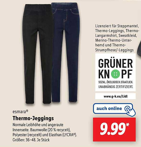 esmarara® Thermo-Jeggings