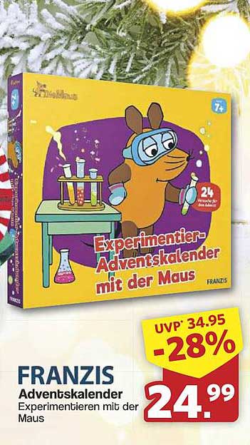 Experimentier-Adventskalender mit der Maus