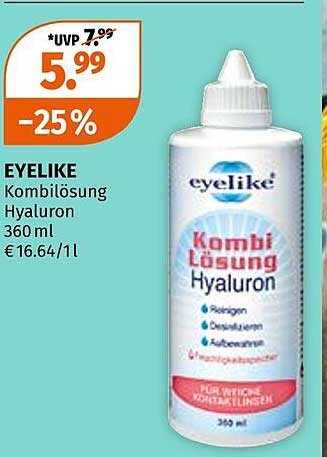 EYELIKE Kombi-Lösung Hyaluron