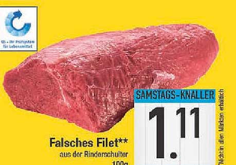 Falsches Filet** aus der Rinderschulter