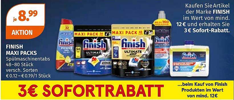 FINISH MAXI PACKS