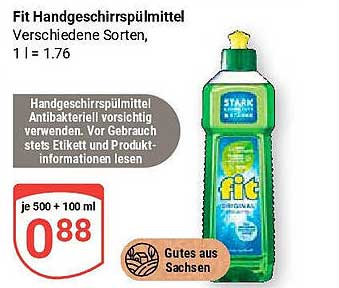 Fit Handgeschirrspülmittel