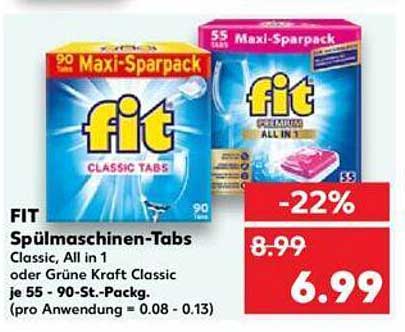 FIT Spülmaschinen-Tabs