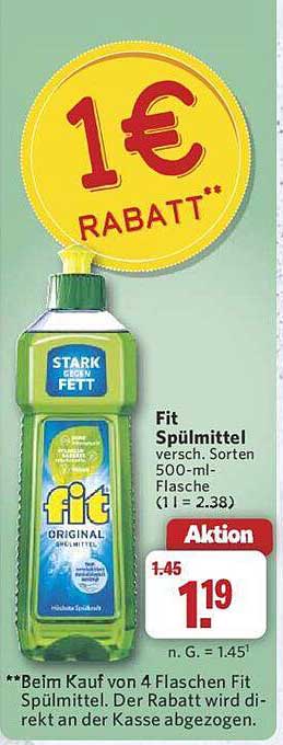 Fit Spülmittel