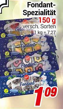 Fondant-Spezialität