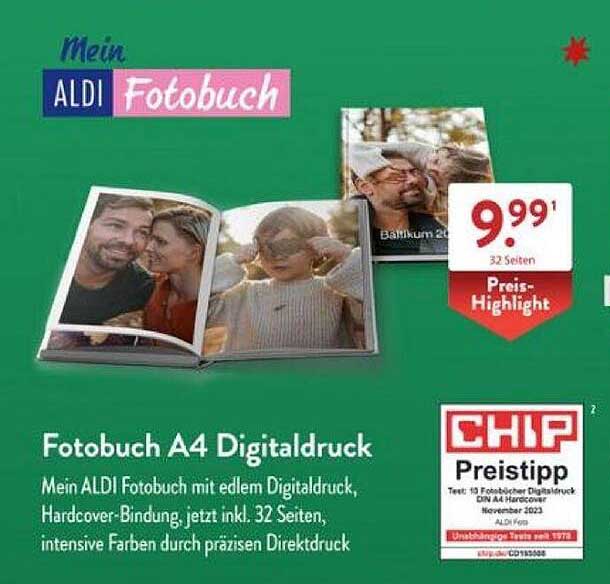 Fotobuch A4 Digitaldruck