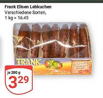 Frank Elisen Lebkuchen