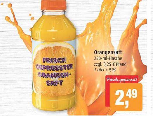 FRISCH GEPRESSTER ORANGENSAFT