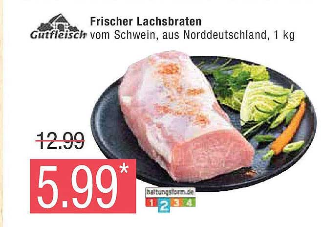 Frischer Lachsbraten