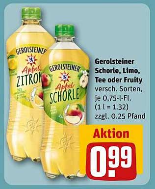 Gerolsteiner Apfel Schorle