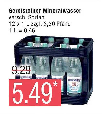 Gerolsteiner Mineralwasser