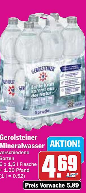 Gerolsteiner Mineralwasser