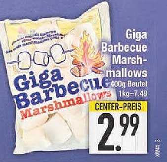 Giga Barbecue Marshmallows