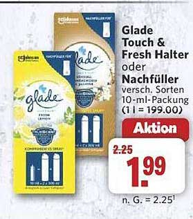 Glade Touch & Fresh Halter oder Nachfüller