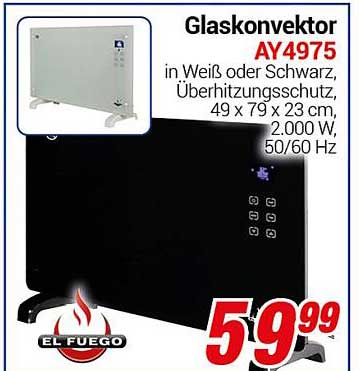 Glaskonvektor AY4975