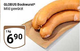 GLOBUS Bockwurst*