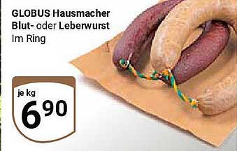 GLOBUS Hausmacher Blut- oder Leberwurst Im Ring