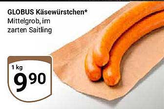 GLOBUS Käsewürstchen*