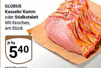 GLOBUS Kasseler Kamm oder Stielkotelett