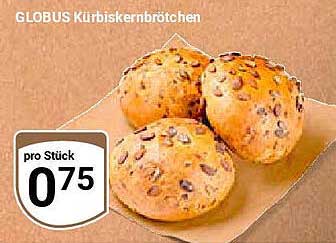 GLOBUS Kürbiskernbrötchen