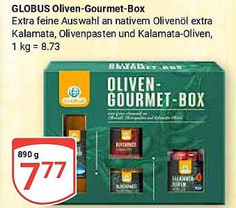 GLOBUS Oliven-Gourmet-Box