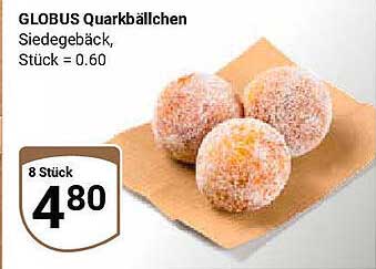 GLOBUS Quarkbällchen