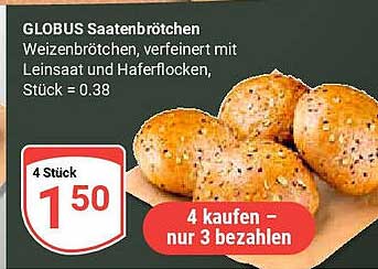 GLOBUS Saatenbrötchen