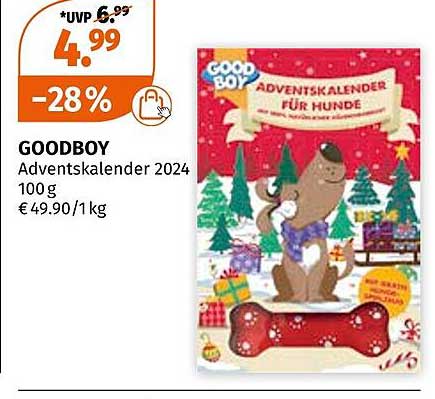 GOODBOY ADVENTSKALENDER FÜR HUNDE