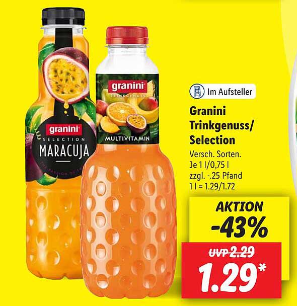 Granini Trinkgenuss/Selection