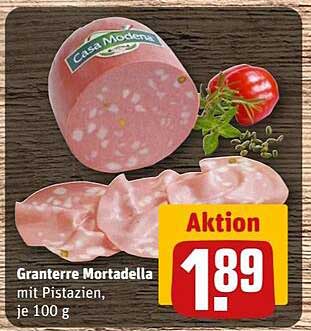 Granterre Mortadella mit Pistazien